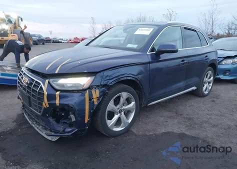 2021 Audi Q5 Premium Plus 45 Tfsi Quattro S Tronic из США, поврежденный, VIN WA1BAAFYXM2022858